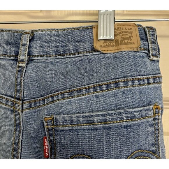 Levi's 720 Jeans Youth Girls Size 12 (25x26) High Rise Super Skinny Stretch - Picture 4 of 7